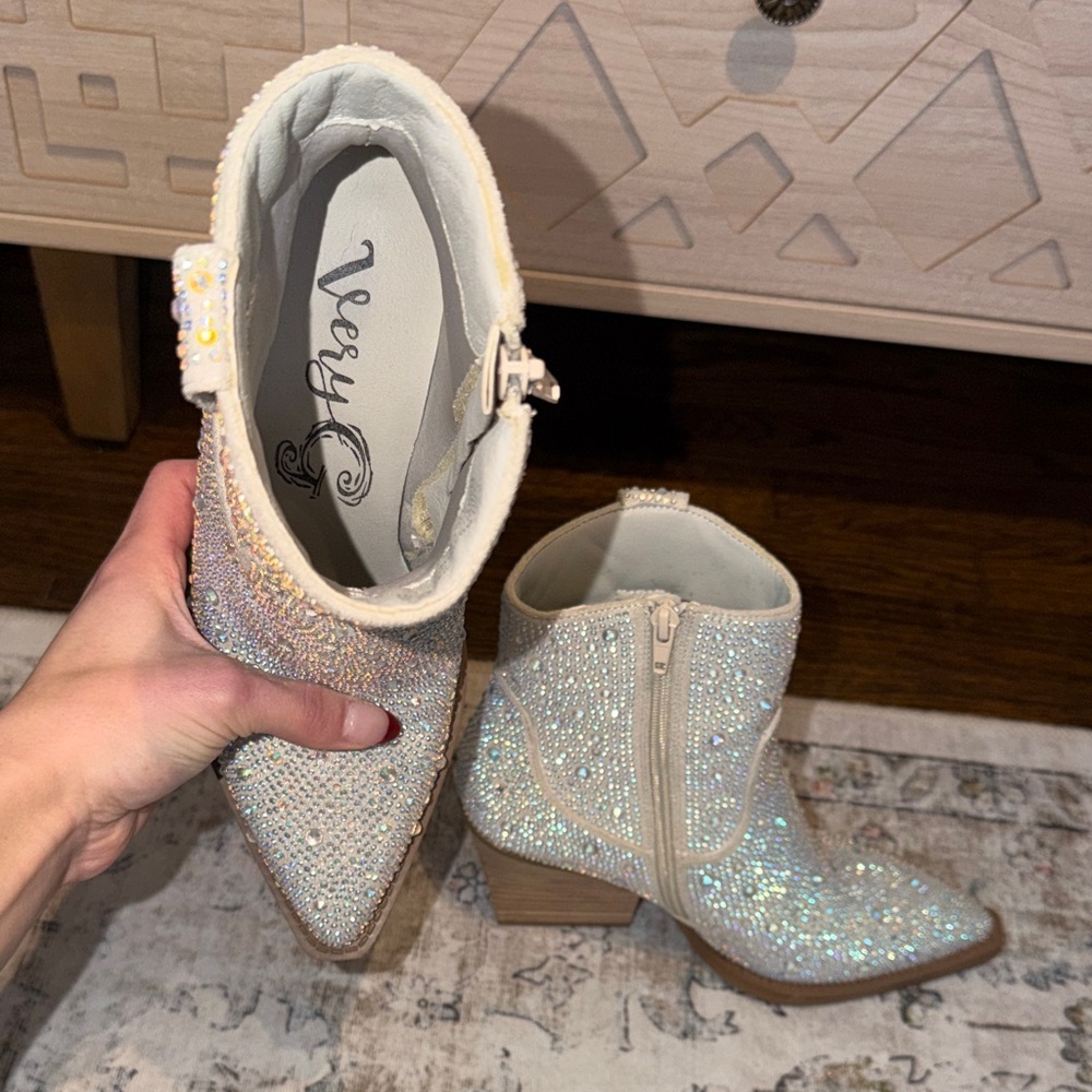 Very G Rhinestone Ankle Booties - Picture 4 of 4
